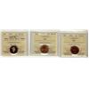 Image 1 : 1962 MS65 Red and 2003 GOLD M.L. PF67 Red Ultra Heavy Cameo.