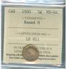 Image 1 : 1900 5¢ Round 0 ICCS MS64.  Golden haze with great lustre. O