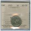 Image 1 : 1925 5¢ ICCS AU50.  Popular and tough to find in higher grad