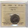 Image 1 : 1926 5¢ Far 6 ICCS VF20.