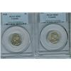 Image 1 : 1927 & 1928 5¢ PCGS MS62.  Lot of 2 coins.