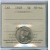 Image 1 : 1928 5¢ ICCS MS64. Well struck and lustrous issue.