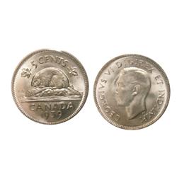 1939 5¢ ICCS MS66.  WOW!!!  An almost perfect example in all