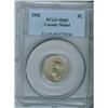 Image 1 : 1942 5¢ Nickel PCGS MS65.  Lots of lustre with great fields.