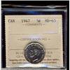 Image 1 : 1947 5¢ ICCS MS65.  A gem example.
