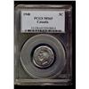 Image 1 : 1948 5¢ PCGS MS65.  Gem example.