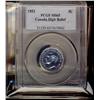 Image 1 : 1951 5¢ High Relief PCGS MS-65   Brilliant with full luster.