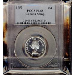 1953 25¢ SF PCGS PL65. Nice coin with cameo.