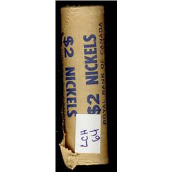 1970 5¢ Original Royal Bank of Canada Roll. 