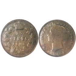 1893 10¢ Round Top PCGS VG10.  Very scarce!