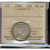 Image 1 : 1908 25¢ ICCS MS63. Popular and underrated date.  Lustrous.