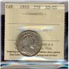 Image 1 : 1910 25¢ ICCS AU55, attractive and light toning.