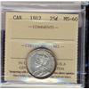 Image 1 : 1912 25¢ ICCS MS60.  Great eye appeal with light rim tone.