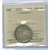 Image 1 : 1921 25¢ ICCS VF30.  Greyish in colour.