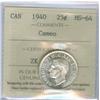 1940 25¢ ICCS MS-64, Cameo.
