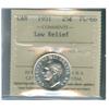 1951 25¢ LR ICCS PL66.  Blast white.