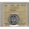 Image 1 : 1968 25¢ Silver ICCS MS66.