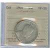 Image 1 : 1905 50¢ ICCS VF20.  Key date issue.
