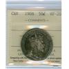 Image 1 : 1908 50¢ ICCS VF20 A nice example with problem free.