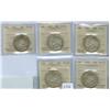 Image 1 : 1912 & 1917 50¢ ICCS F15, 1918, 1919 & 1920 Nar0 50¢ ICCS VF