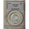 1919 50¢ PCGS MS63.  Pristine white example with full lustre