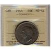1945 50¢ ICCS MS64.  Darkly toned issue.