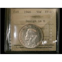 1946 design 50¢ ICCS EF-40, a nice example