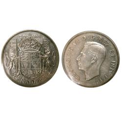 1947 50¢ MLCR ICCS EF40. RARE and sought after example. The 