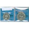 1955 50¢ CCCS MS-63 & Dollar 1955 CCCS AU-55 Short Water Lin