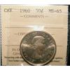 1960 50¢ ICCS MS65.