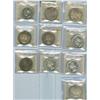Image 1 : 1935-1960 $1 ICCS MS63.  Lot of 10 coins including 1935, 193