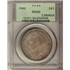 Image 1 : 1945 $1 PCGS MS64, nicely toned. Rare!