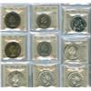Image 1 : 1952 - 2004 $1. Lot of nine ICCS graded silver dollars, incl