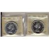 Image 1 : 1963 & 1964 $1. Lot of two coins both ICCS PL66 Cameo.