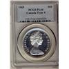 Image 1 : 1965 $1 Type 4 PCGS PL66.  A gem example with Cameo finish.