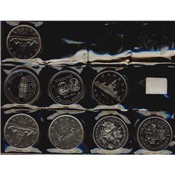 1968-1983 $1.  Lot of eight coins including 1968 reg, 1968 s