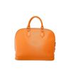 Image 1 : Louis Vuitton Orange Epi Leather Alma Handbag