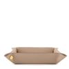 Image 4 : Louis Vuitton Neutral Monogram Canvas and Leather Change Tray