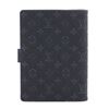 Image 2 : Louis Vuitton Blue Canvas Mini Lin Ring PM Agenda Cover