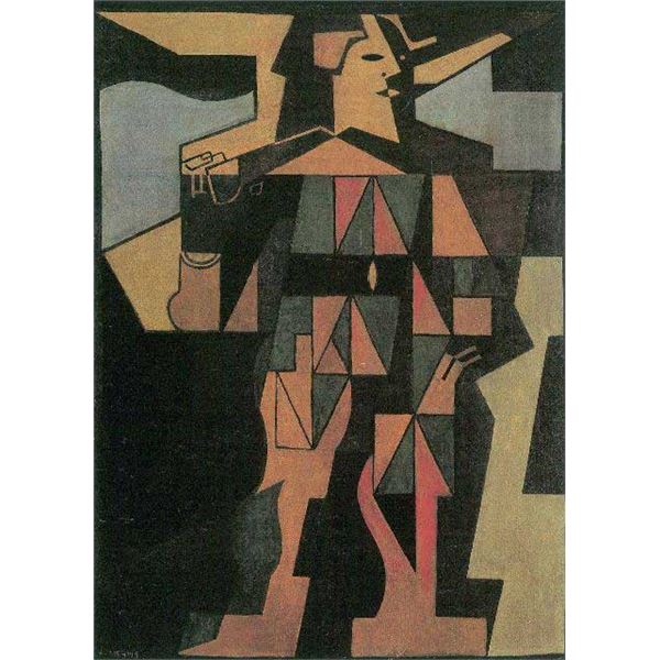 Juan Gris - Harlequan