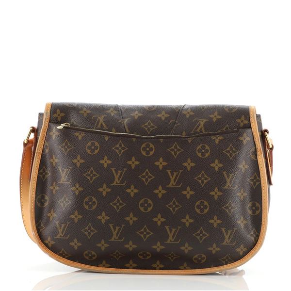 Louis Vuitton Brown Monogram Canvas Menilmontant MM Handbag