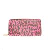 Image 2 : Louis Vuitton Fuchsia Monogram Graffiti Stephen Sprouse Zippy Wallet