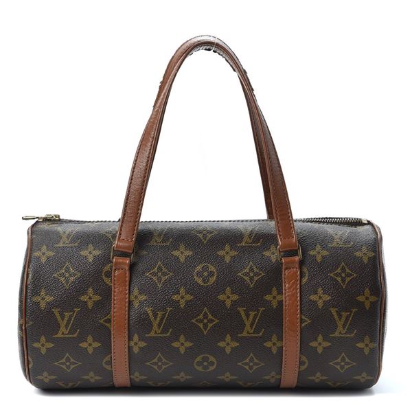 Louis Vuitton Brown Monogram Canvas Papillon 30 cm Bag