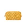 Image 1 : Goyard Yellow Goyardine Coated Canvas Sac Cap Vert Crossbody Bag