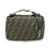 Image 1 : Fendi Brown Zucca Canvas Vanity Cosmetic Bag