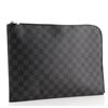 Image 2 : Louis Vuitton Damier Graphite Zip Around Pochette Jour GM Pouch