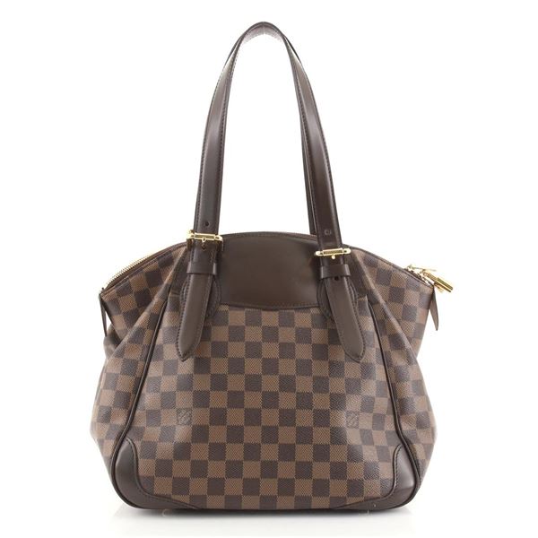 Louis Vuitton Brown Damier Ebene Verona MM Shoulder Bag