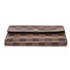Image 4 : Louis Vuitton Brown Damier Ebene Porte Trifold Wallet