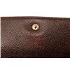 Image 7 : Louis Vuitton Brown Damier Ebene Porte Trifold Wallet