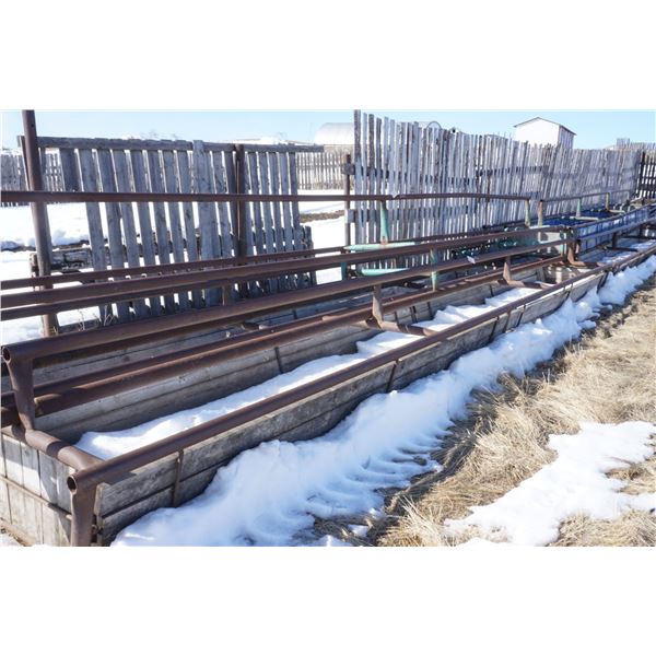 30ft Feed Trough (no Planks)